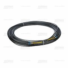 Оптическая кабельная сборка 2LC/UPC-2LC/UPC SM 100м на кабеле ОКГ-0,22-2Т