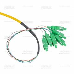Оптическая кабельная сборка 4SC/APC-4SC/APC SM 150м на кабеле CO-DV4-1