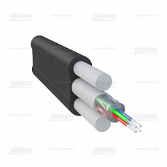ИК/Д2-Т-А4-1.2 - Оптический подвесной кабель для уличной прокладки, 4 волокна, 1.2кН﻿﻿