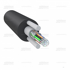 Оптический самонесущий кабель, 16 волокон, 2кН, диэлектрический FPR, CO-FTTHR16-2