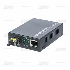 Медиаконвертер WDM 1000Мбит/с 3км 1310нм SC, MCSFP2-1000-1310-3км-SC