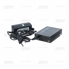 Медиаконвертер WDM 1000Мбит/c 20км 1310нм SC, MCSS2-1000-1310-SC-20