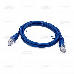 Кабель патч-корд U/UTP 5e кат. 1м Filum FL-U5-C-1M-BL