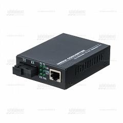 Медиаконвертер WDM 10/100 20км 1310нм SC c функцией LFP, MCSS2-10/100-1310-SC-20 DIP
